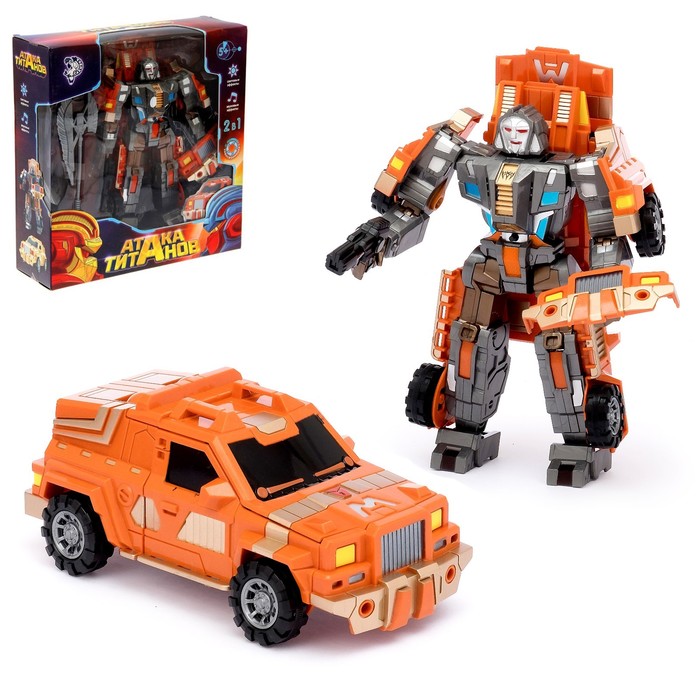 Робот-трансформер «Рыцарь», цвета МИКС