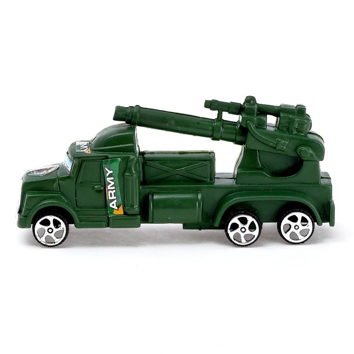 Машина инерционная "Грузовик военный", МИКС