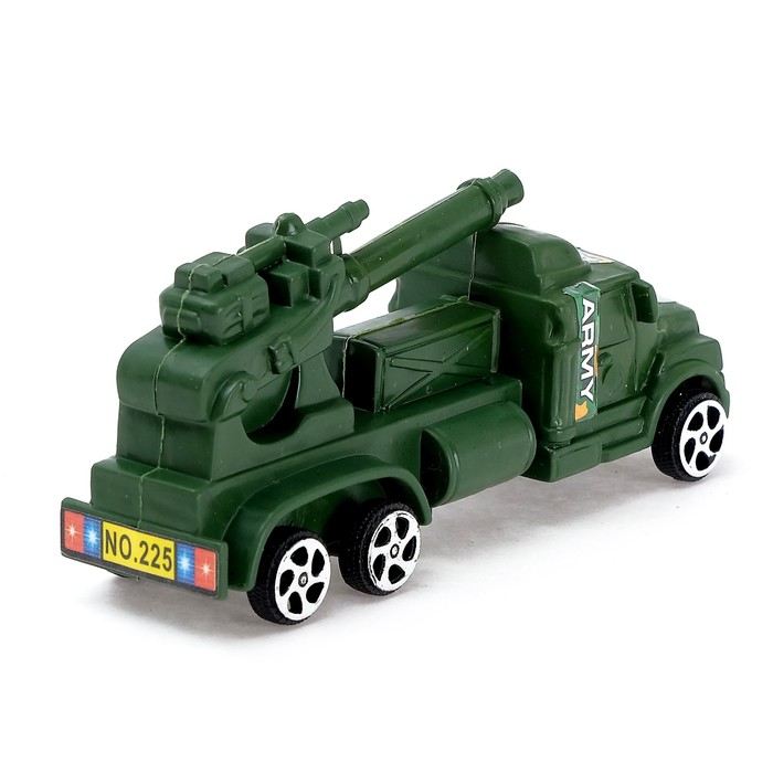 Машина инерционная "Грузовик военный", МИКС
