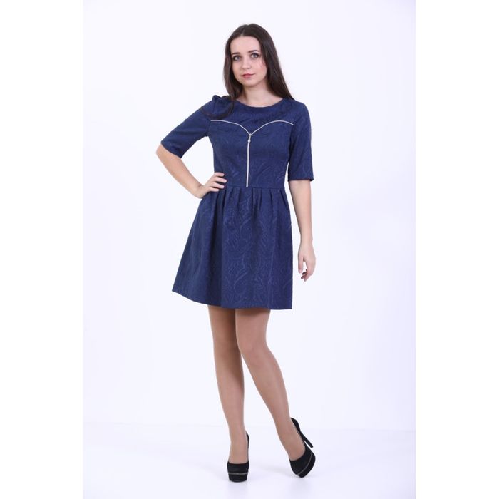 Платье женское, размер 50, цвет сапфир 861Д1104