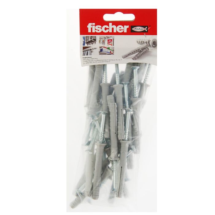 Дюбель-гвоздь N 8х60 мм, в пакете 30 шт.