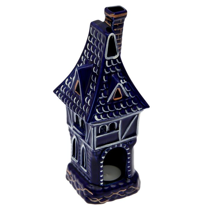 Светильник "Домик", синяя