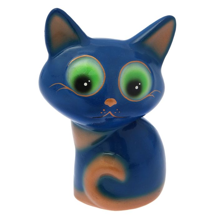 Копилка "Лунатик" глянец, синяя