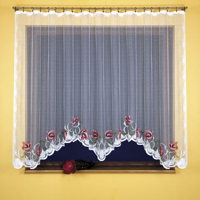 Гардина, размер 300х180 см, белый 9246