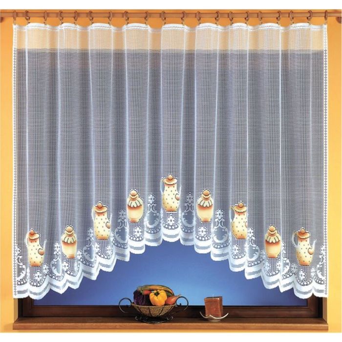 Гардина, размер 300х150 см, белый 9297