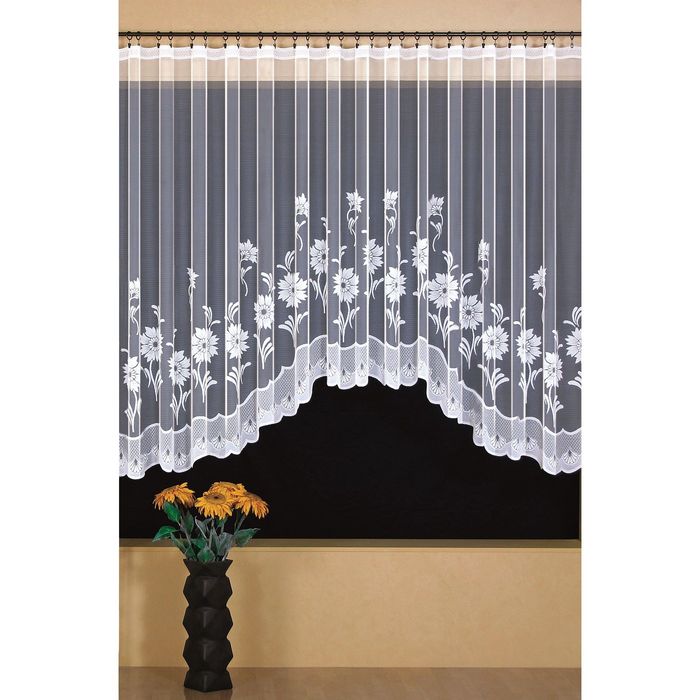 Гардина, размер 350х170 см, белый 9392