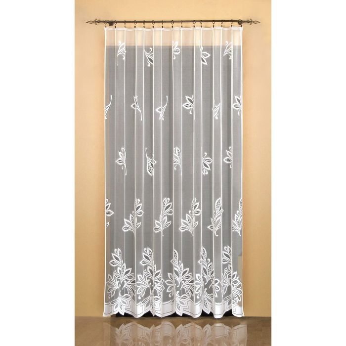 Гардина, размер 200х250 см, белый 9486