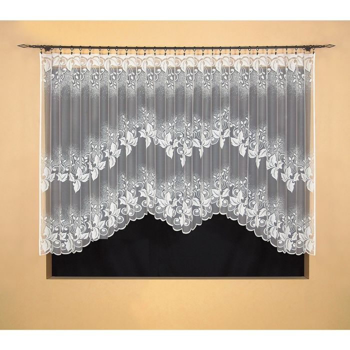 Гардина, размер 200х240 см, белый 9508