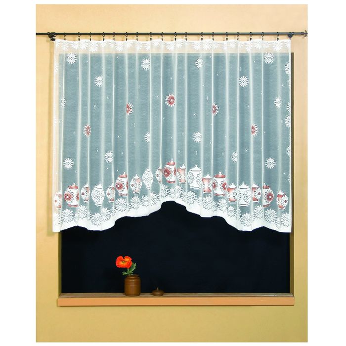 Гардина, размер 300х150 см, белый 9554