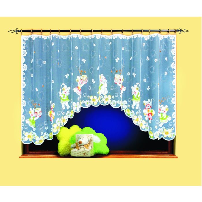 Гардина, размер 300х150 см, белый 9602