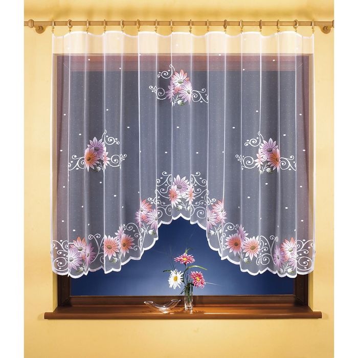 Гардина, размер 300х150 см, белый 9810