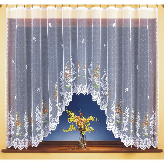 Гардина, размер 300х150 см, белый 9812