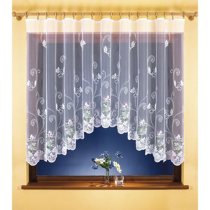 Гардина, размер 300х150 см, белый 9832