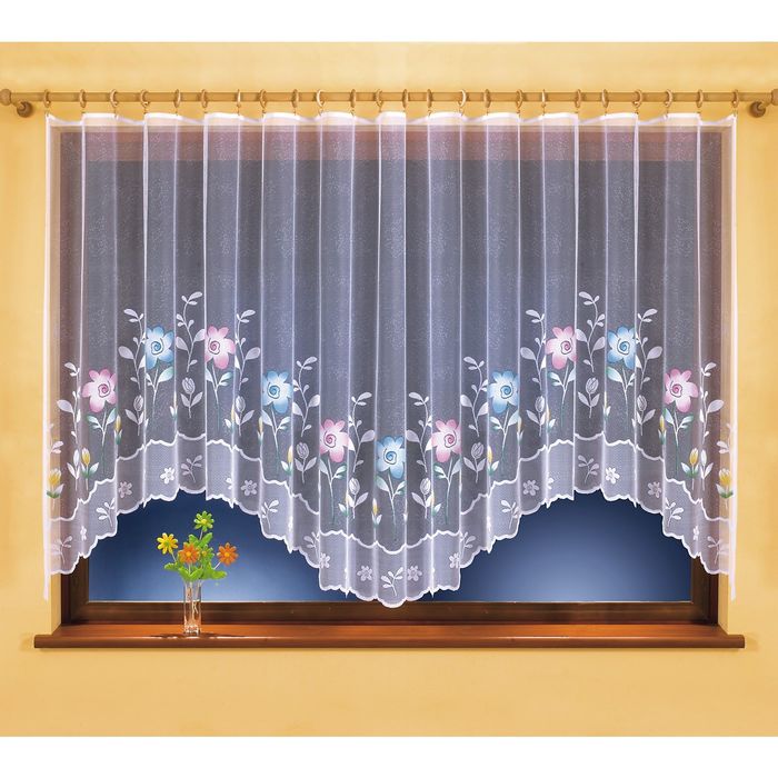 Гардина, размер 150х400 см, белый 9864