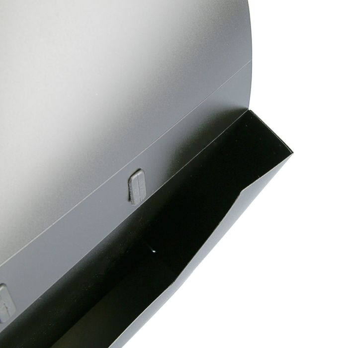 Папка-портфель на замке А4, Standard 700 мкм, 1 отделение, чёрная