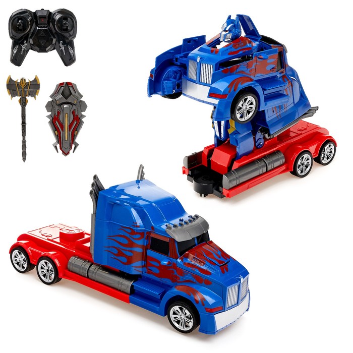 Трансформер радиоуправляемый «Автобот», работает от аккумулятора