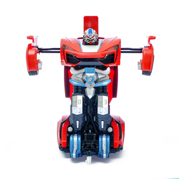 Робот-трансформер радиоуправляемый «Ламба», работает от аккумулятора цвета:МИКС