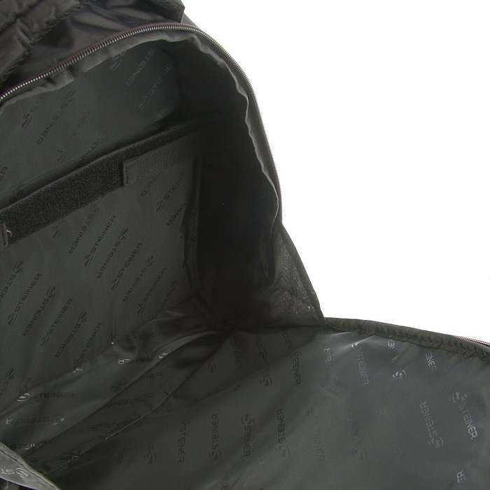 Рюкзак молодёжный эргономичная спинка Steiner 3-ST4, 42*36*17, "Экстрим", чёрный/серый