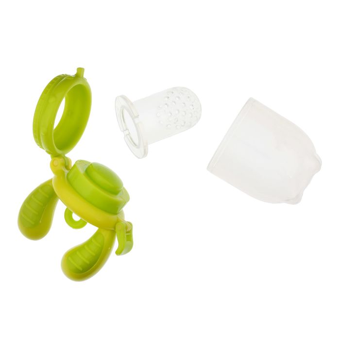 Ниблер «Фуд Фидер», цвет лайм, размер M, от 4 мес.