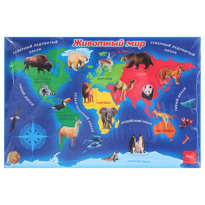 Развивающая игра "Животный мир"
