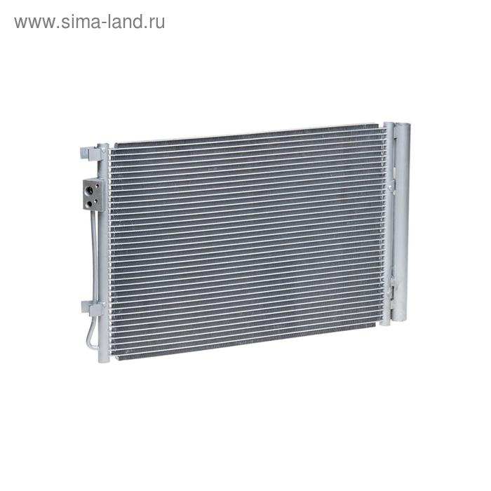 Радиатор кондиционера Solaris (10-) Hyundai 97606-4L000, LUZAR LRAC 08L4 радиатор кондиционера h 1 96 hyundai 97606 4a252 luzar lrac 084a