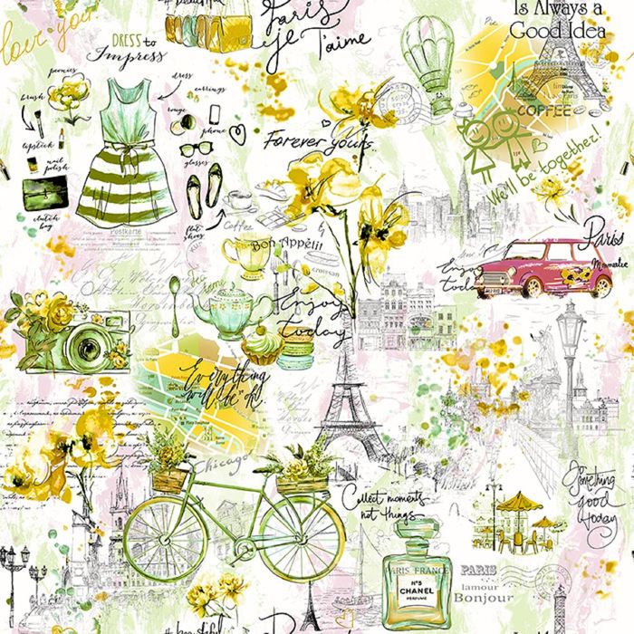 Обои бумажные Саратов Д449-04 Экспромт  0,53х10м