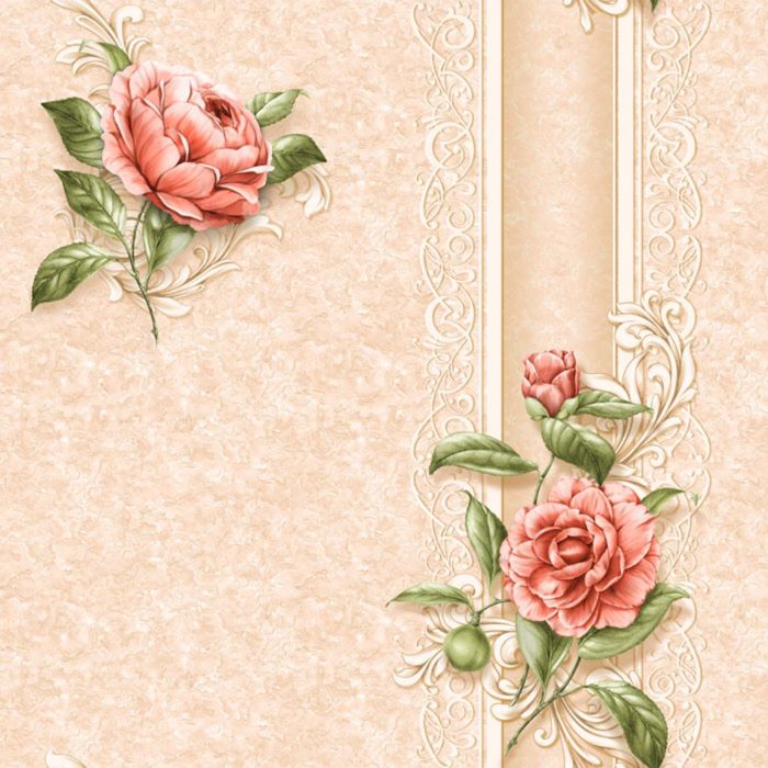 Обои бумажные Саратов Ф481-02 Алия  0,53х10м