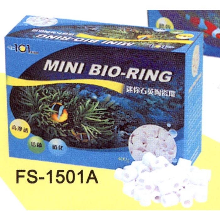 Наполнитель керамический биологической очистки "MINI BIO-RING" 400гр