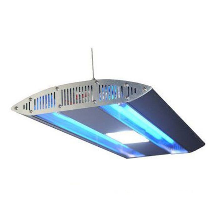 Светильник OCEAN LIGHT PLUS 3х150Вт+2 T5 80Вт серебряный  1.8м