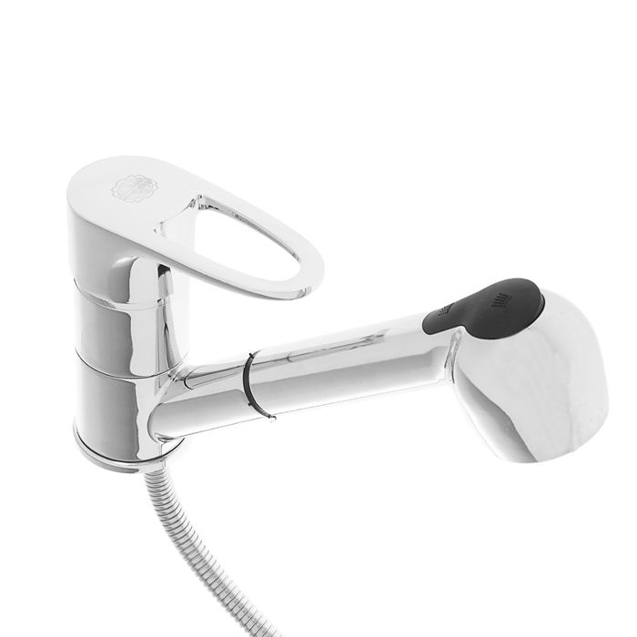 Смеситель для кухни RMS SL52-014, однорычажный, с выдвижной лейкой, хром