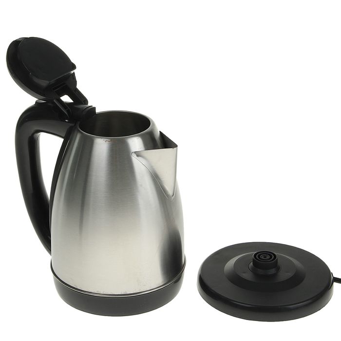 Чайник электрический "Росинка", 2.0 л, 2000 Вт, "кремль", черный