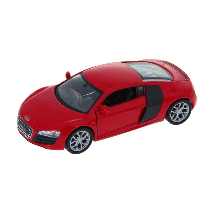 Машина металлическая Audi R8, масштаб 1:34-39, МИКС