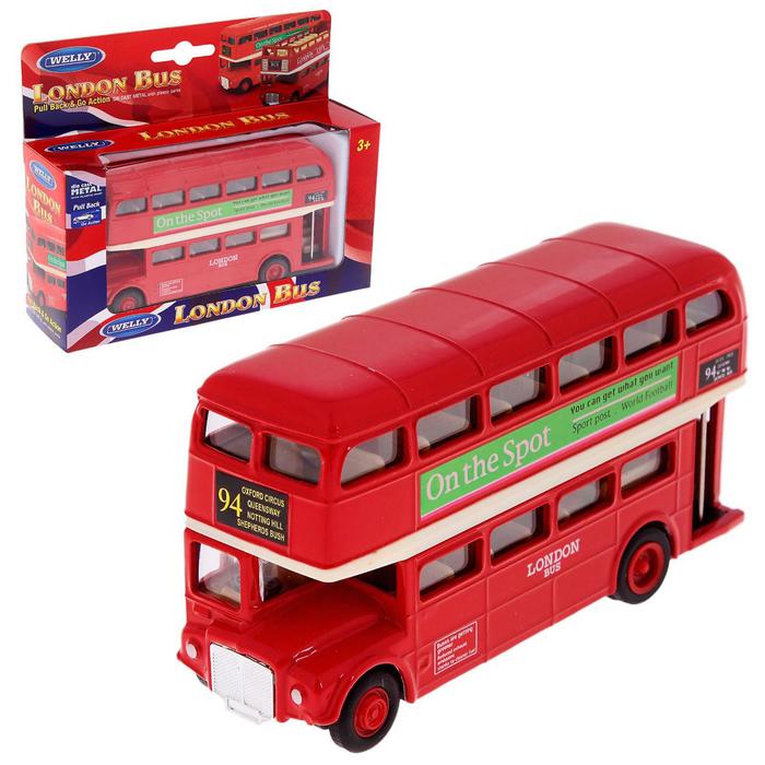 Автобус металлический London Bus