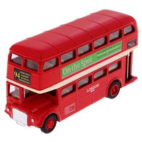 

Автобус металлический London Bus