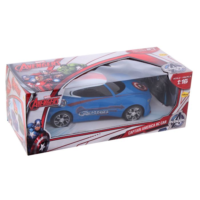 Машина на радиоуправлении "Капитан Америка", масштаб 1:16