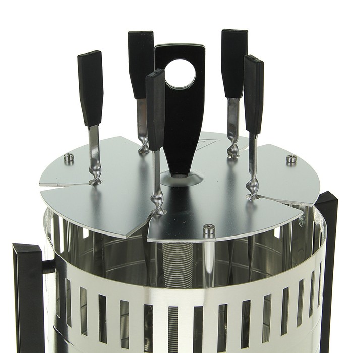 Электрошашлычница Galaxy GL 2610, 1000 Вт, 5 шампуров, 220-240 В, 50 Гц