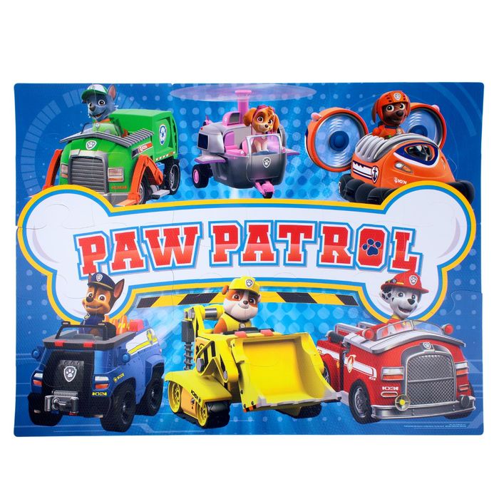 Коврик-пазл "Щенячий патруль"