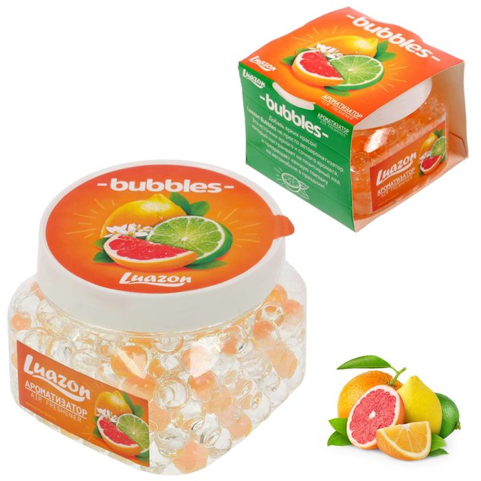 Ароматизатор гелевый в банке "Bubbles, цитрусы ", 225 г