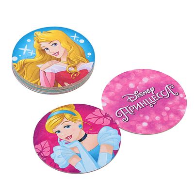 Игральные фишки "Принцессы", набор №3, 9 шт