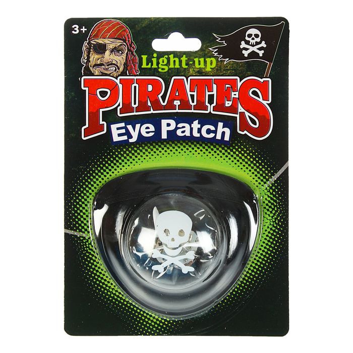 Наглазник "Череп" световой