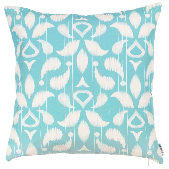 Чехол для декоративной подушки "Восточные узоры_blue", размер 43х43 см