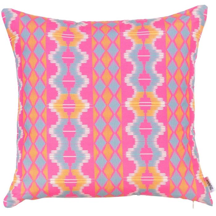 Чехол для декоративной подушки "Восточные узоры_rose", размер 45х45 см