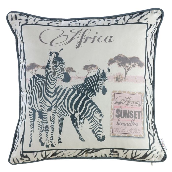 Чехол для декоративной подушки "Саванна", размер 45х45 см