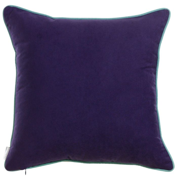 Чехол для декоративной подушки "Геометрия_фиолетовый", размер 45х45 см