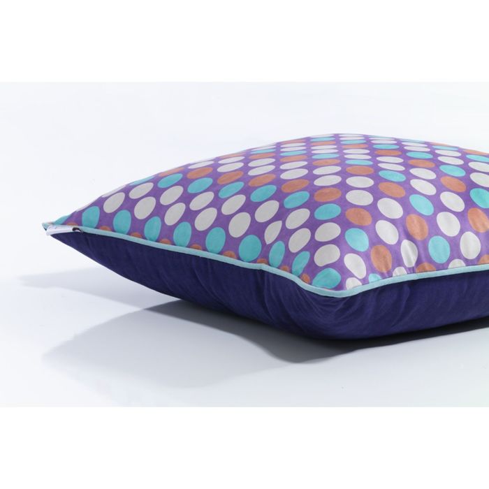 Чехол для декоративной подушки "Геометрия_фиолетовый", размер 45х45 см