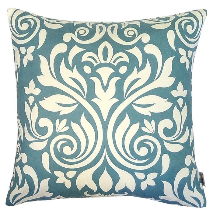 Чехол для декоративной подушки "Элизабет", размер 43х43 см, цвет бирюзовый