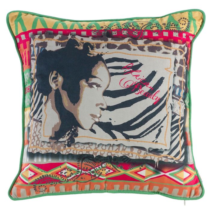 Чехол для декоративной подушки "Этника", размер 45х45 см