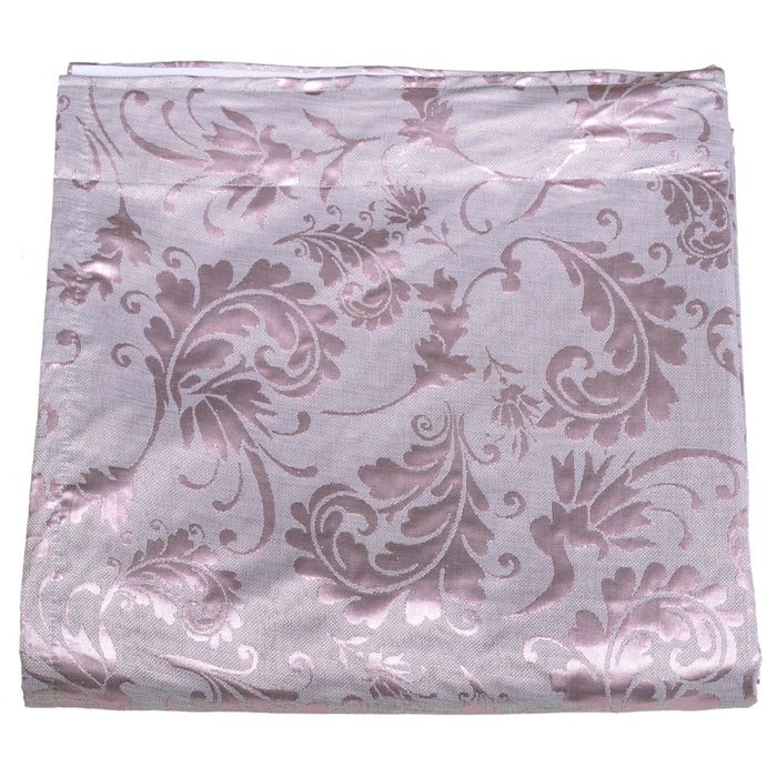 Штора жаккард "Classical rose", размер 200х270 см, цвет розовый