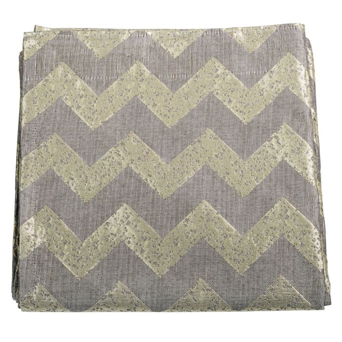 Штора жаккард "Exclusive lime", размер 200х270 см, цвет светло-коричневый