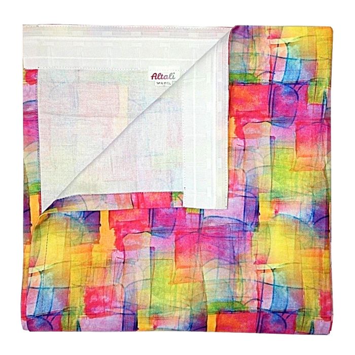 Штора с рисунком Happy holi0Х270 см, цвет мультиколор